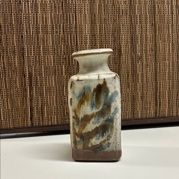 Other - Artistic Ceramic Vase with Earthy Tones